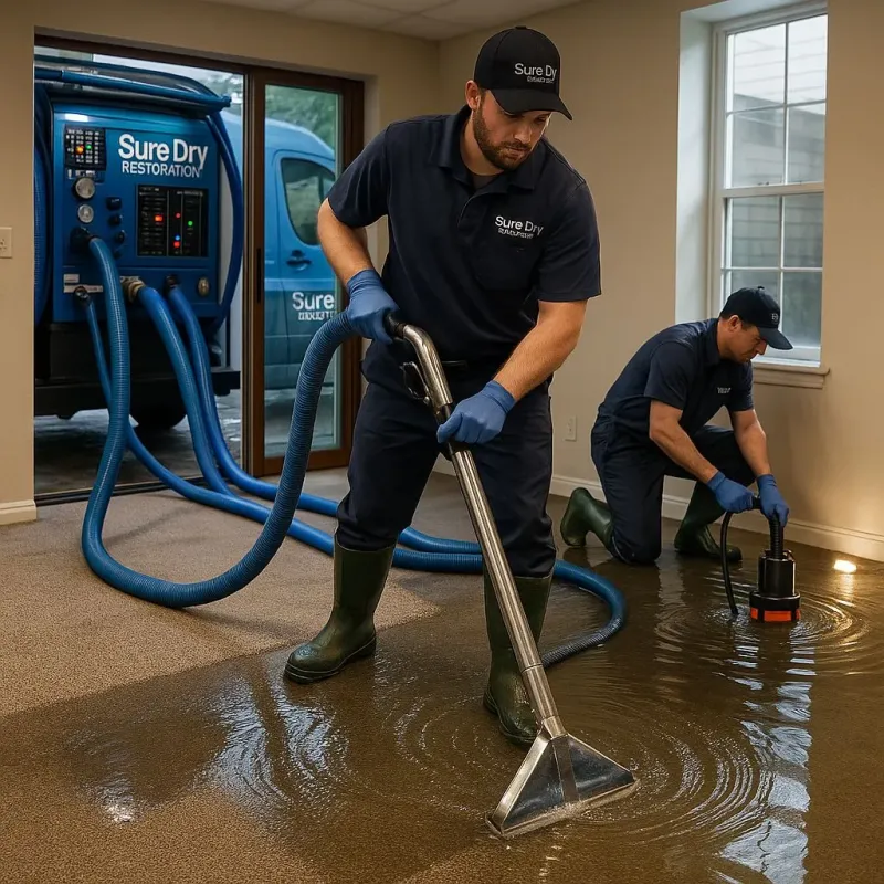 Water Extraction and Removal process in Hemlock, MI